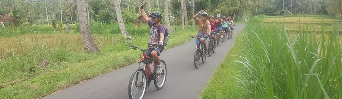 adventure downhill Bali cycling tour package